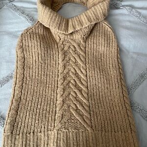 J. Crew Camel Cowl Neck Sweater